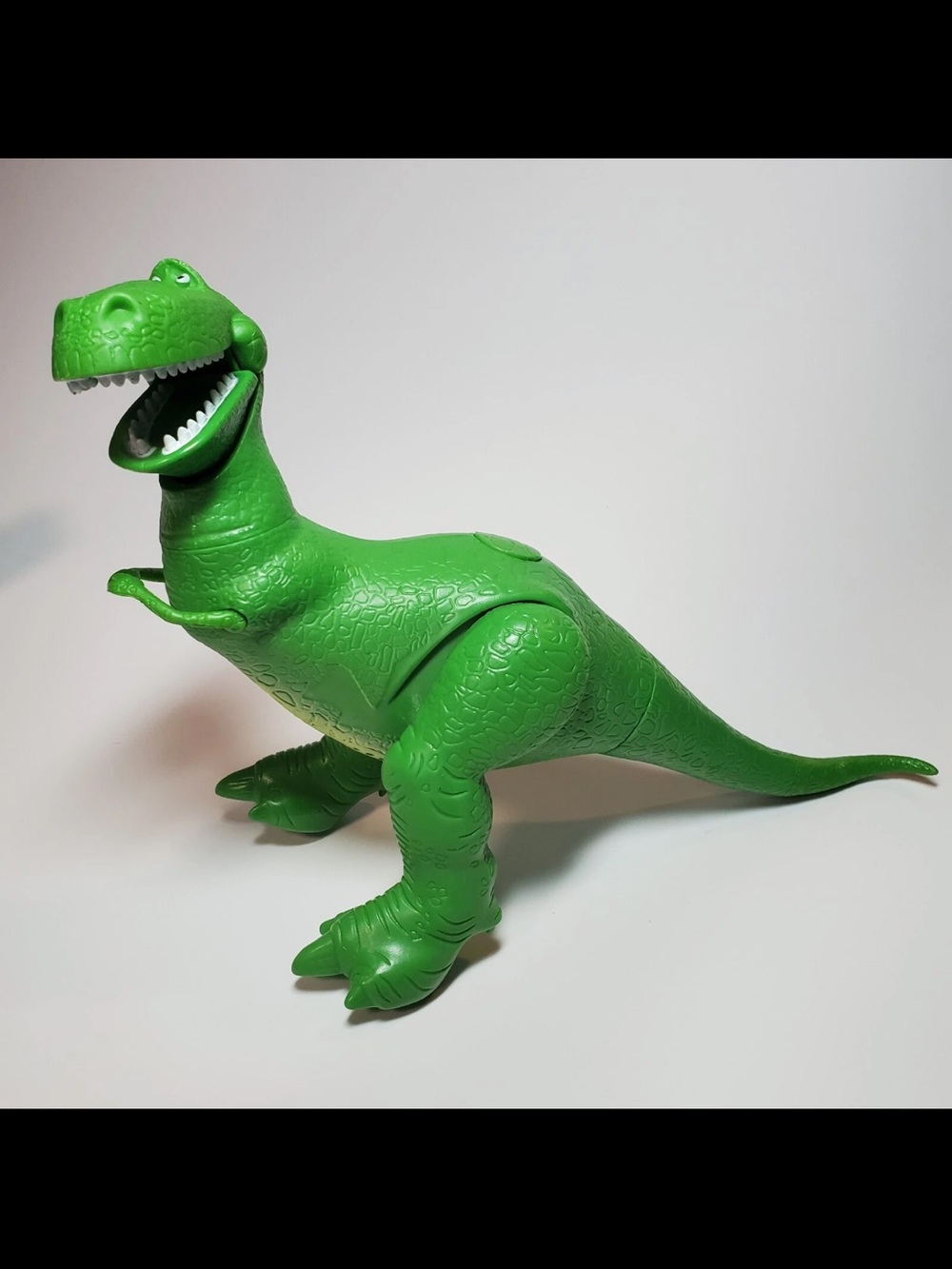 Mattel Disney Pixar Toy Story Deluxe Talking Rex Dinosaur Action Figure 8"
